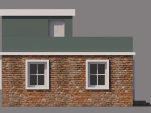 house for video games 3D Model