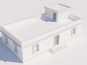 house for video games 3D Model
