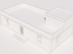 house for video games 3D Model