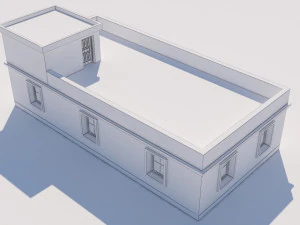 house for video games 3D Model