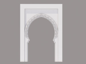traditional moroccan door marrakech Modèle 3D