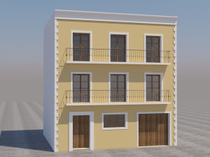 mexican house 3D Model