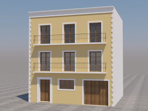 mexican house 3D Model