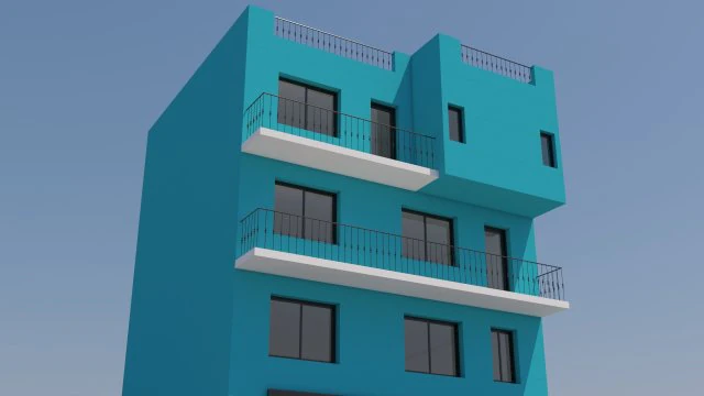 mexican house 3D Model .c4d .max .obj .3ds .fbx .stl .blend
