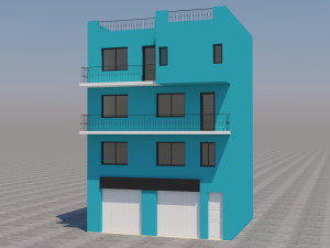 mexican house 3D Model