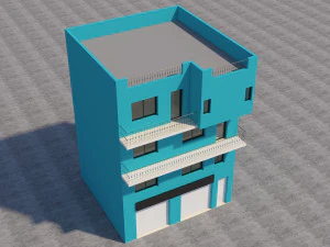 mexican house 3D Model