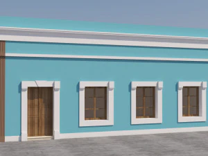 mexican house 3D Model
