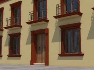 Mexican House 3D Model