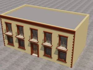 Mexican House 3D Model