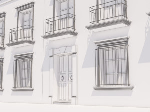 Mexican House 3D Model