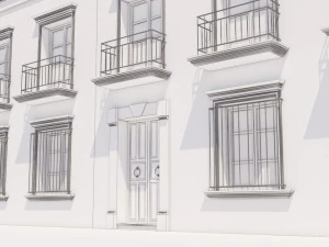 Mexican House 3D Model