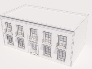 Mexican House 3D Model