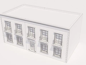 Mexican House 3D Model