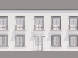 Mexican House 3D Model