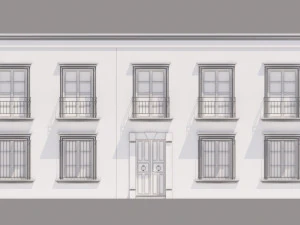 Mexican House 3D Model