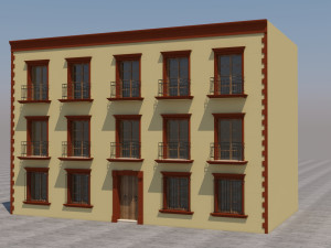 Mexican House 3Dモデル