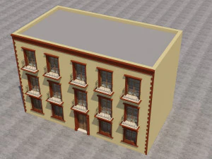 メキシカン ハウス 3Dモデル