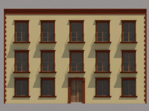 メキシカン ハウス 3Dモデル