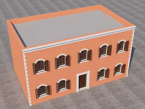 Mexican House 3D Model