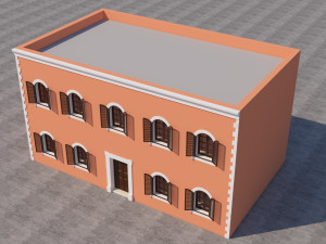 Mexican House 3D Model
