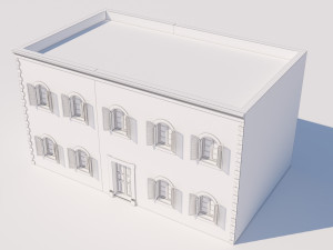 Mexican House 3D Model