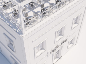 Mexican Coffee Shop 3D Модель