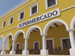 Mexican Supermercado Modello 3D