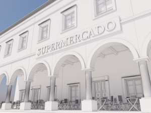 Mexican Supermercado Modello 3D