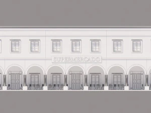 Mexican Supermercado 3D Model