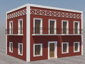Mexican House 3D Model