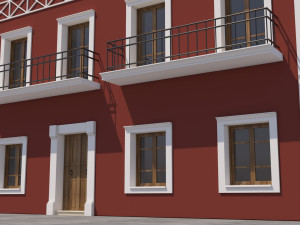 Mexican House 3D Модель