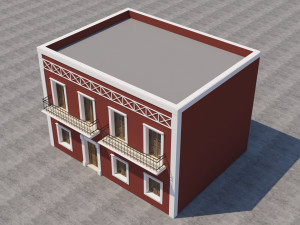 Mexican House 3D Модель