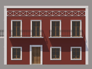 Mexican House 3D Модель