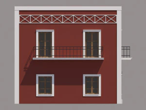 Mexican House 3D Model