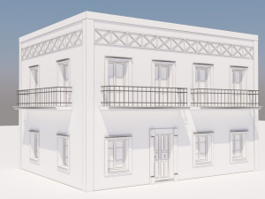 Mexican House 3D Модель