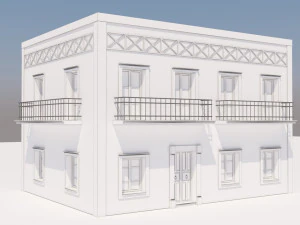 Mexican House 3D Model