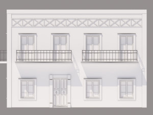 Mexican House 3D Модель