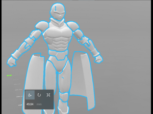 hit from dragon ball super Modello di stampa 3D