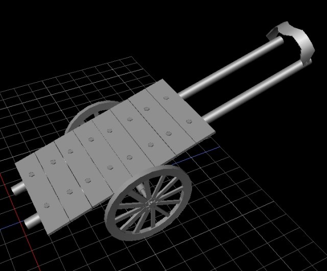 cart Modelo 3D .c4d .max .obj .3ds .fbx .stl .blend 