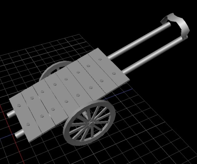 cart 3D Model .c4d .max .obj .3ds .fbx .stl .blend