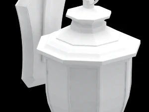 light fixture wall lantern 3D Model