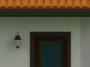 light fixture wall lantern 3D Model