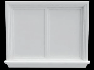 horizontal slider window 3D Model