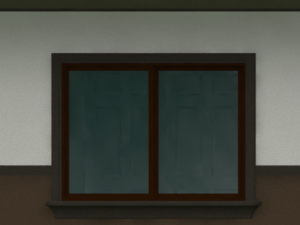horizontal slider window Model 3D