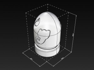 super mario bullet bill character 3d print model 3D Принт Модель