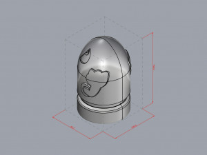super mario bullet bill character 3d print model 3D Принт Модель