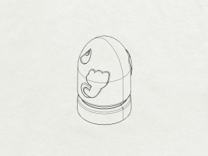 super mario bullet bill character 3d print model 3D Принт Модель