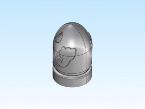 super mario bullet bill character 3d print model 3D Принт Модель