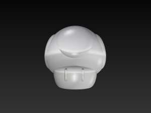 super mario mushroom toad 3d print ready model 3D 프린트 모델