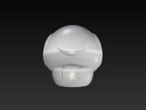 super mario mushroom toad 3d print ready model 3D Print Model